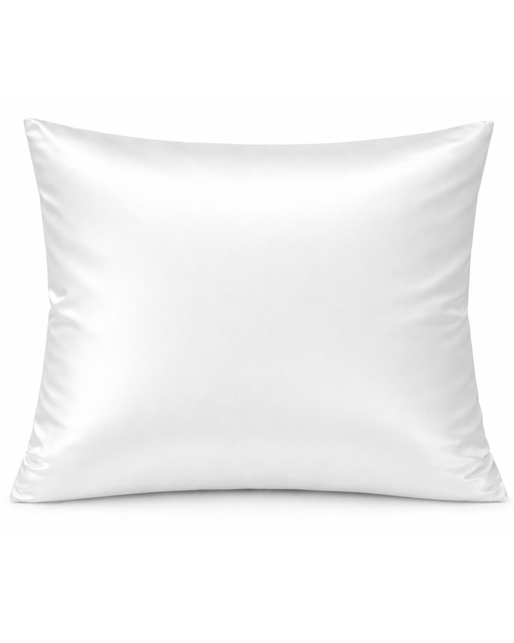 Poszewka hotelowa satyna bawełnaina 50x70 na zakładkę Monako biała Darymex