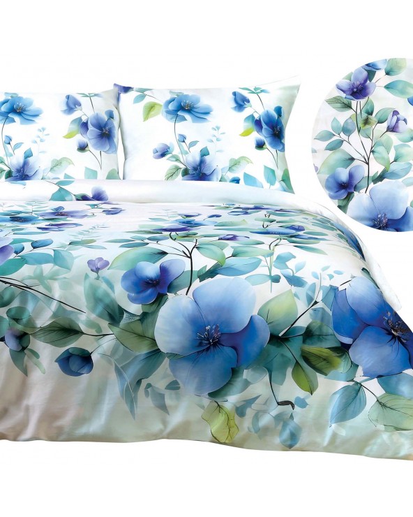 Pościel satyna bawełniana 200x220 + 2x70x80cm 12420 SATYNLOVE PREMIUM Darymex