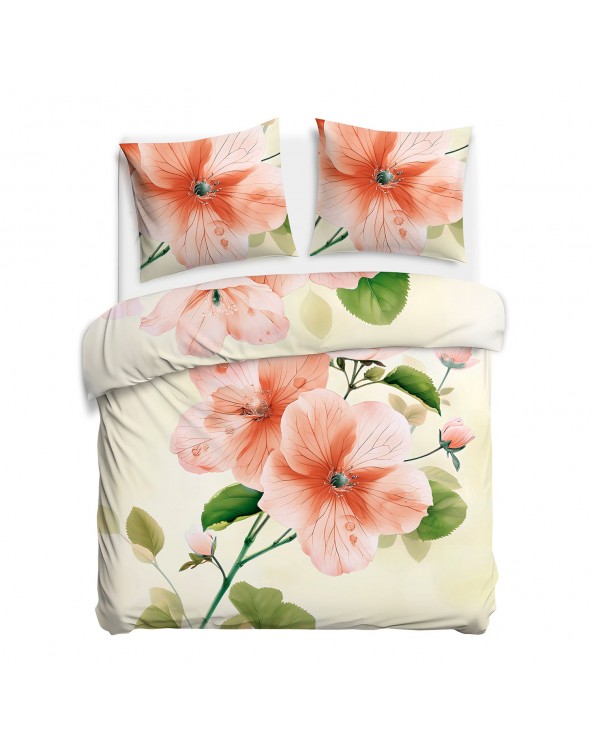 Pościel satyna bawełniana 160x200 + 2x70x80cm 12422 SATYNLOVE PREMIUM Darymex