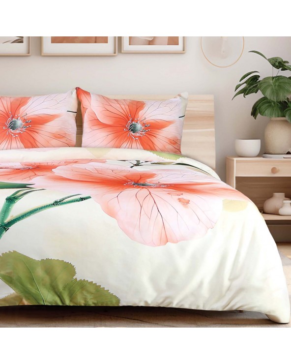 Pościel satyna bawełniana 180x200 + 2x70x80cm 12422 SATYNLOVE PREMIUM Darymex