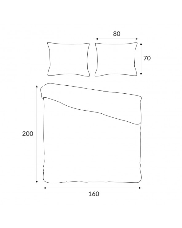 Pościel satyna bawełniana 160x200 + 2x70x80cm 12424 SATYNLOVE PREMIUM Darymex