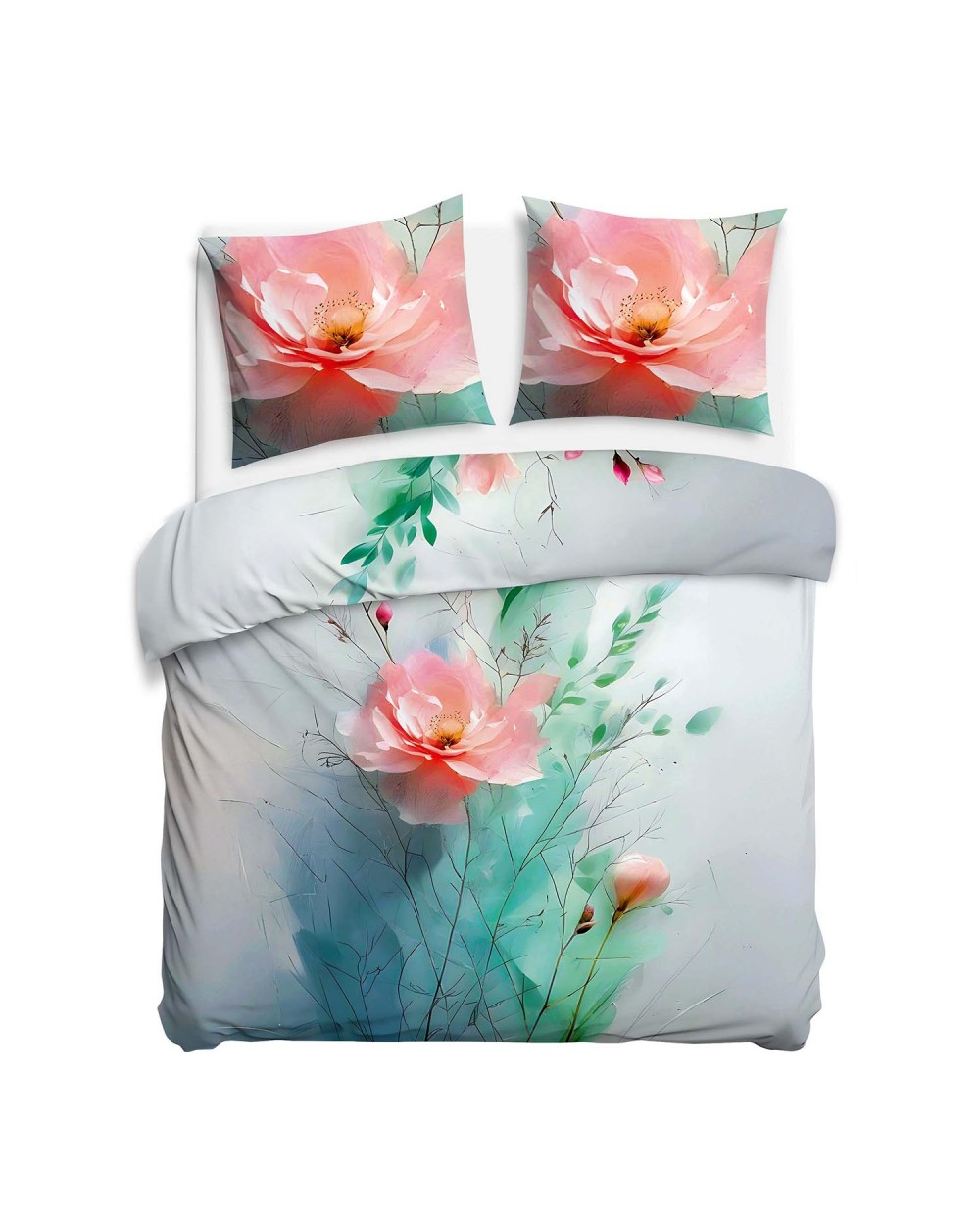 Pościel satyna bawełniana 200x220 + 2x70x80cm 12424 SATYNLOVE PREMIUM Darymex