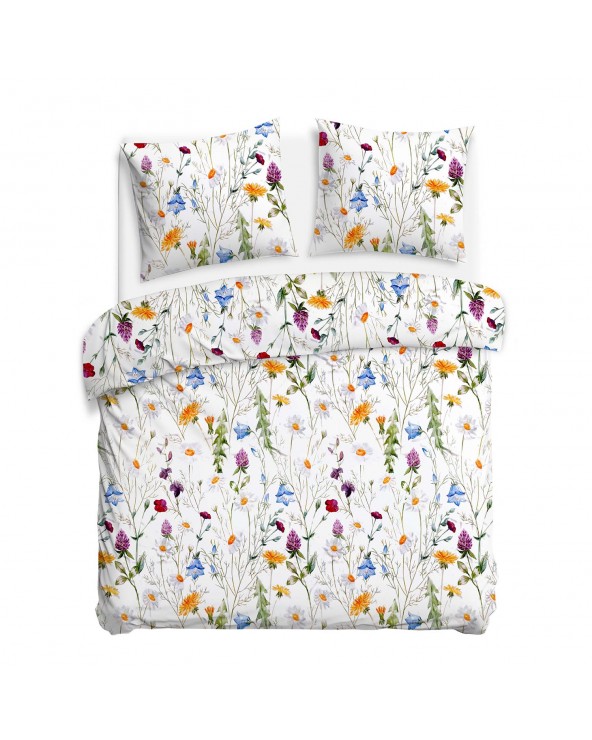 Pościel satyna bawełniana 180x200 + 2x70x80cm 1554/1 SATYNLOVE Darymex