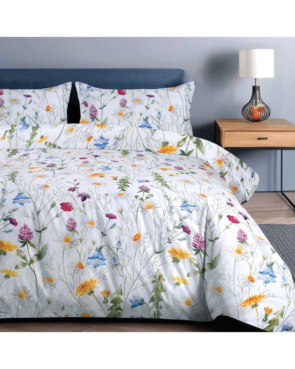 Pościel satyna bawełniana 200x220 + 2x70x80cm 1554/1 SATYNLOVE Darymex