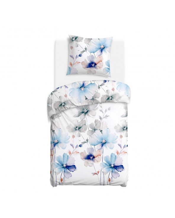 Pościel satyna bawełniana 140x200 + 1x70x80cm 1557/1 SATYNLOVE Darymex