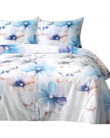 Pościel satyna bawełniana 140x200 + 1x70x80cm 1557/1 SATYNLOVE Darymex