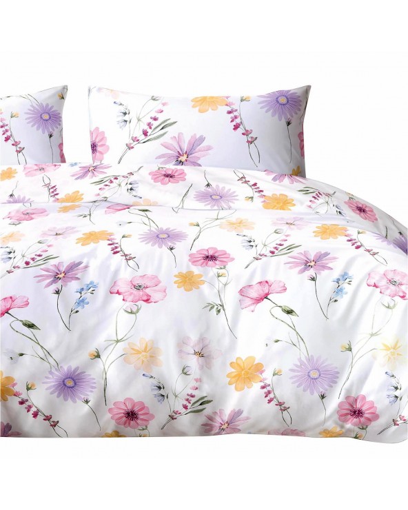 Pościel satyna bawełniana 180x200 + 2x70x80cm 1559/1 SATYNLOVE Darymex