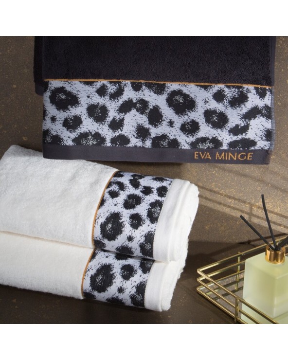 Ręcznik bawełna 70x140 Eva 22 srebrny Eurofirany