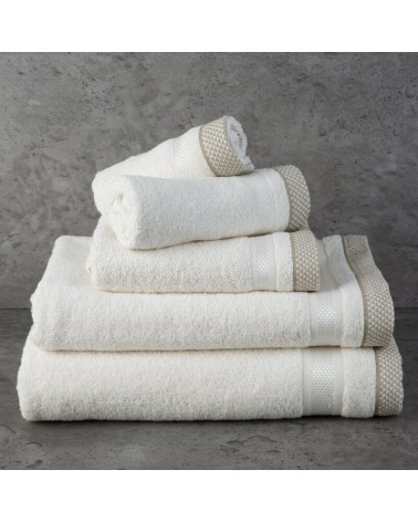 Ręcznik bawełna 100x150 Abbie kremowy Eurofirany