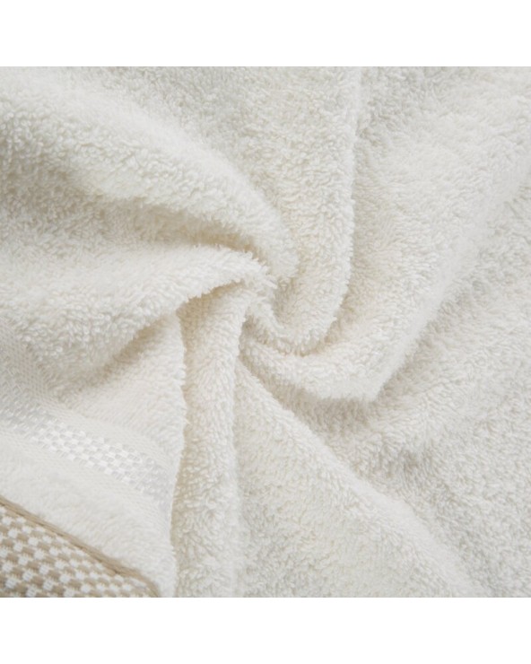 Ręcznik bawełna 70x140 Abbie kremowy Eurofirany