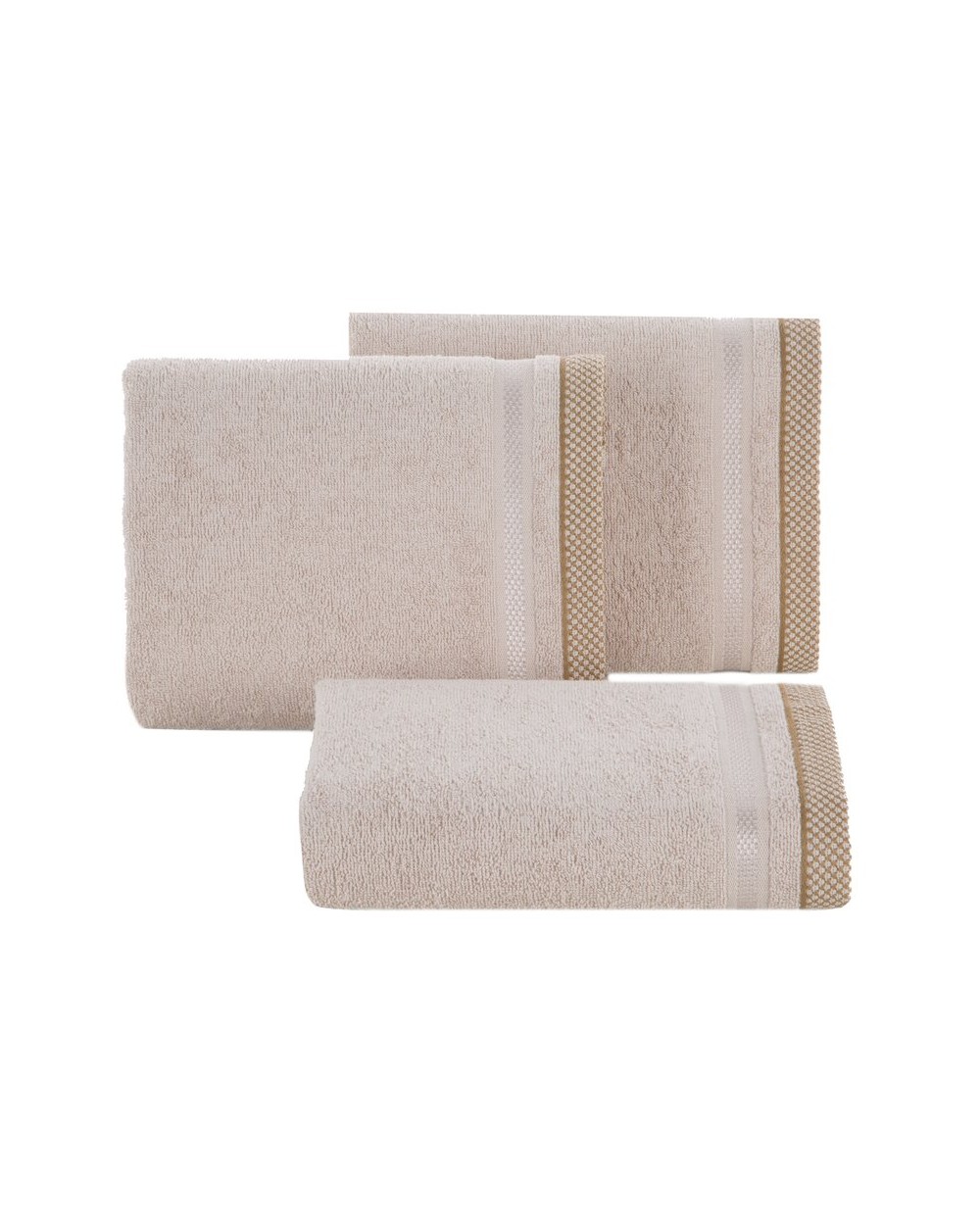 Ręcznik bawełna 70x140 Abbie beżowy Eurofirany