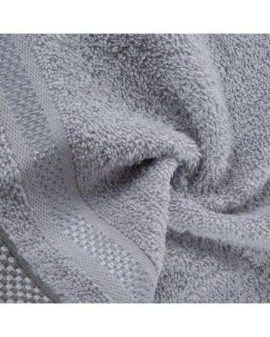 Ręcznik bawełna 30x50 Abbie srebrny Eurofirany