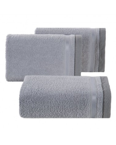 Ręcznik bawełna 70x1410 Abbie srebrny Eurofirany