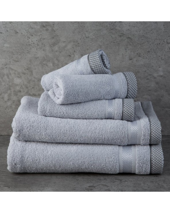 Ręcznik bawełna 70x1410 Abbie srebrny Eurofirany