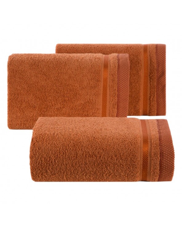 Ręcznik bawełna 50x90 Abbie pomarańczowy Eurofirany