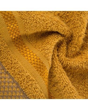 Ręcznik bawełna 100x150 Abbie ciemnożółty Eurofirany