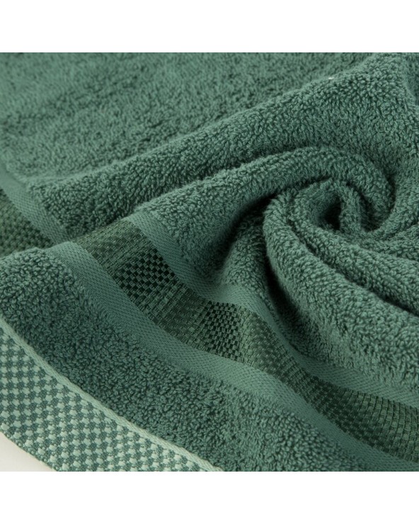 Ręcznik bawełna 30x50 Abbie ciemnozielony Eurofirany