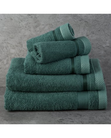 Ręcznik bawełna 50x90 Abbie ciemnozielony Eurofirany