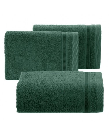 Ręcznik bawełna 70x140 Abbie ciemnozielony Eurofirany
