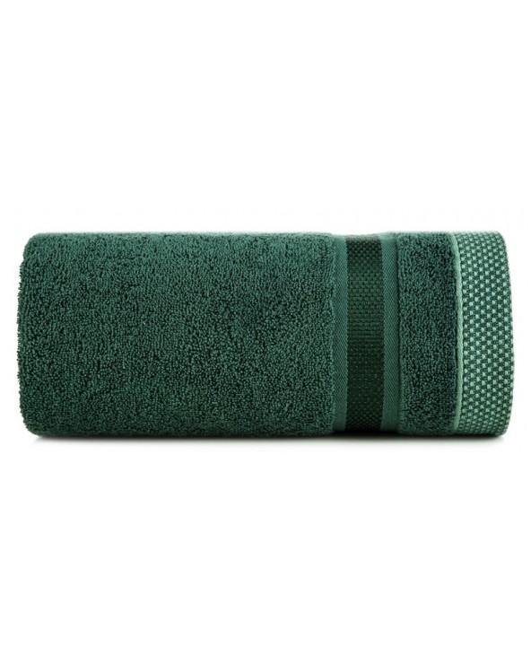 Ręcznik bawełna 70x140 Abbie ciemnozielony Eurofirany
