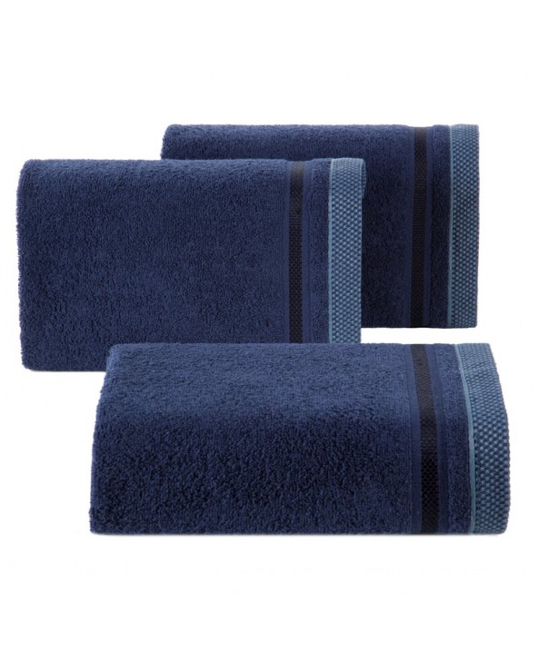 Ręcznik bawełna 30x50 Abbie granatowy Eurofirany