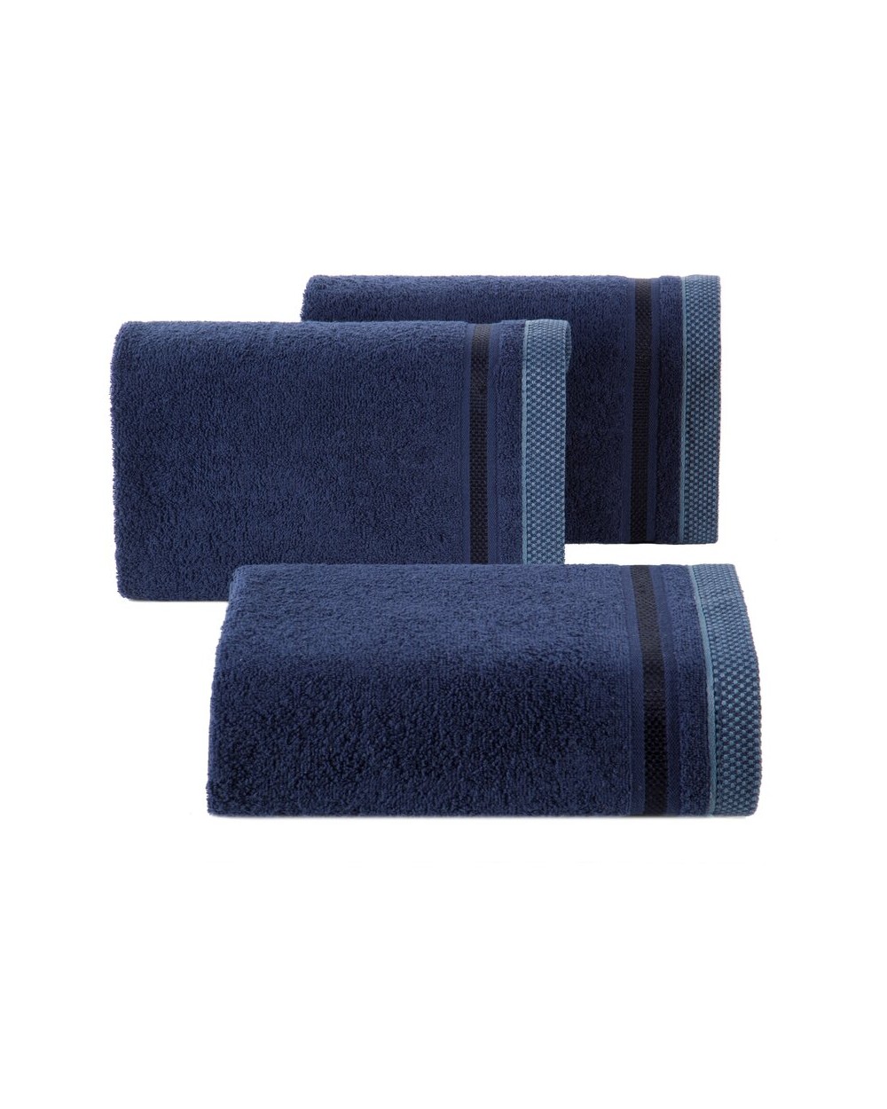 Ręcznik bawełna 30x50 Abbie granatowy Eurofirany