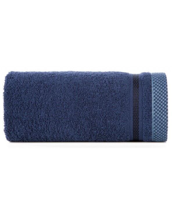 Ręcznik bawełna 30x50 Abbie granatowy Eurofirany