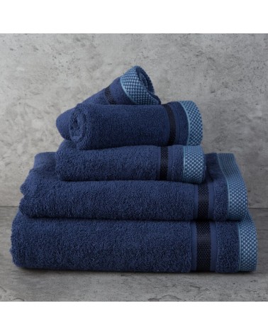 Ręcznik bawełna 30x50 Abbie granatowy Eurofirany
