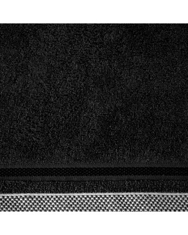 Ręcznik bawełna 70x140 Abbie czarny Eurofirany