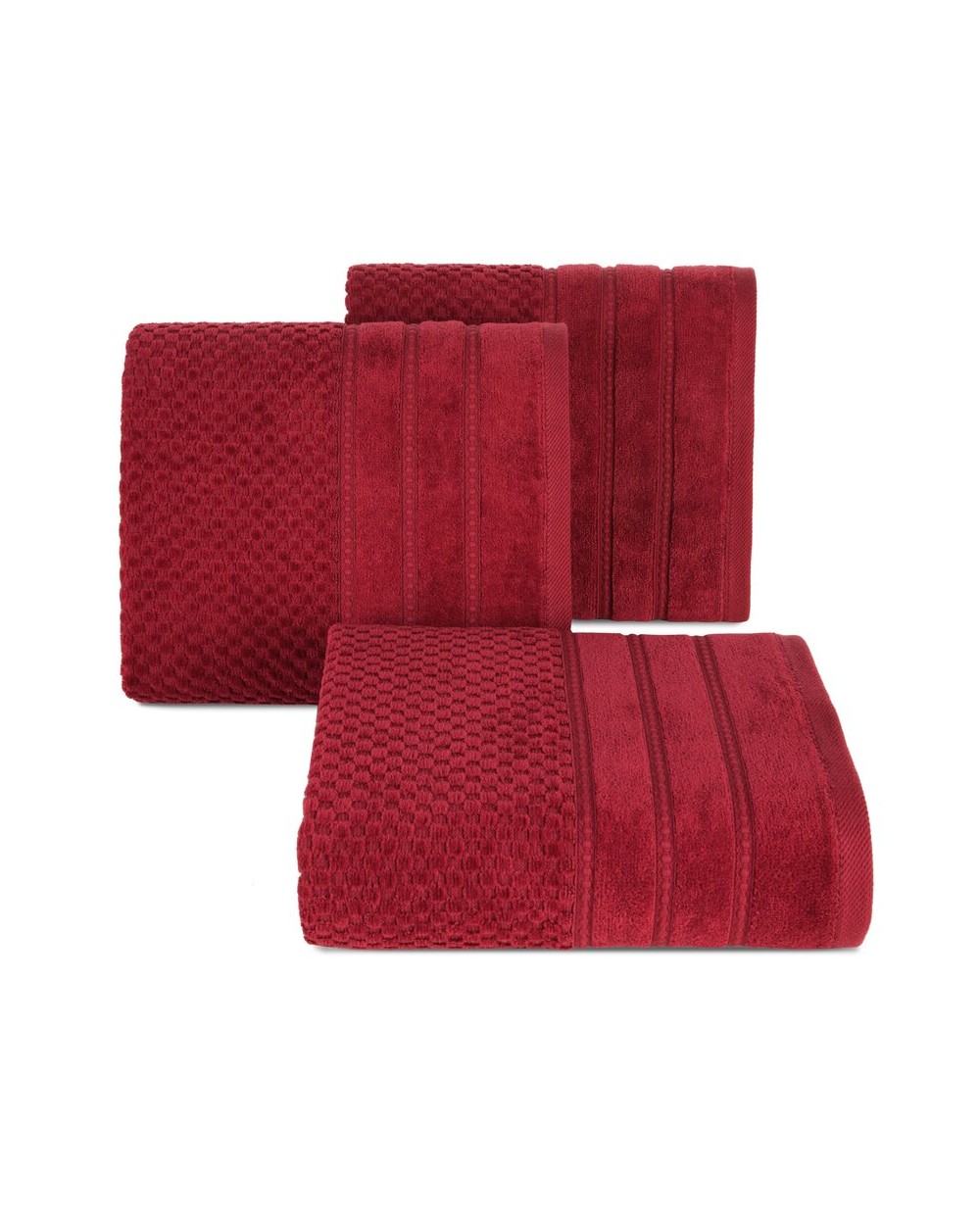 Ręcznik bawełna 50x90 Adore czerwony Eurofirany