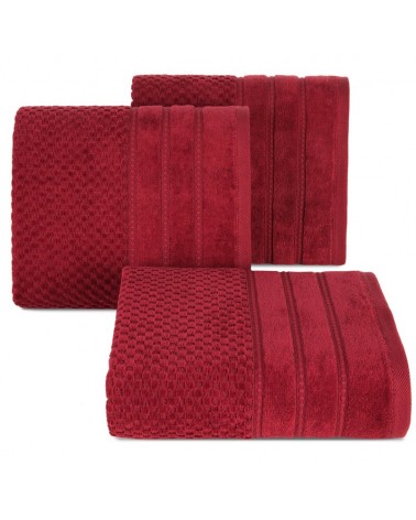 Ręcznik bawełna 50x90 Adore czerwony Eurofirany