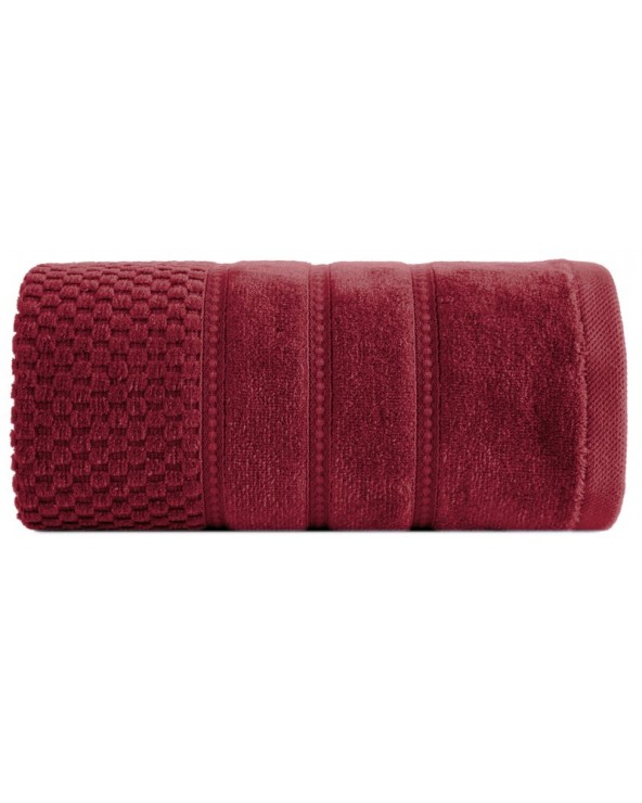 Ręcznik bawełna 50x90 Adore czerwony Eurofirany