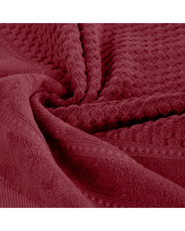 Ręcznik bawełna 50x90 Adore czerwony Eurofirany