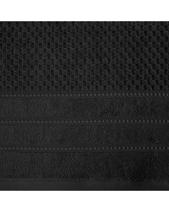 Ręcznik bawełna 30x50 Adore czarny Eurofirany