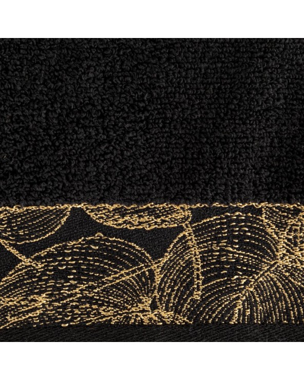 Ręcznik bawełna 50x90 Agis czarny Eurofirany