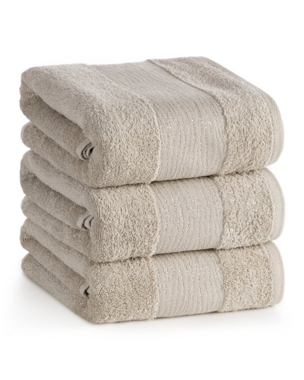 Ręcznik bawełna 30x50 Amber beżowy Eurofirany