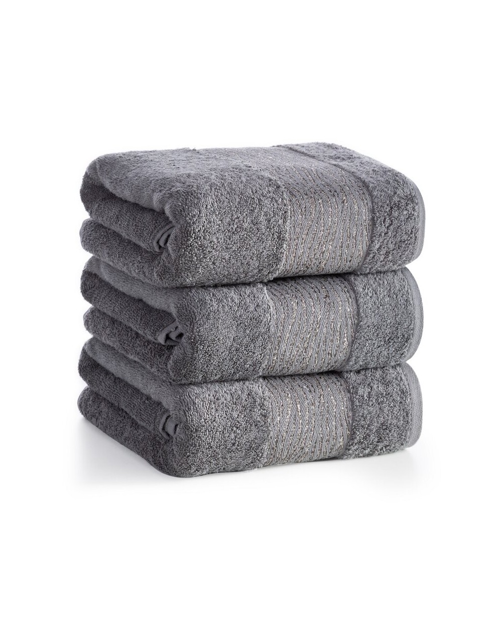 Ręcznik bawełna 30x50 Amber stalowy Eurofirany