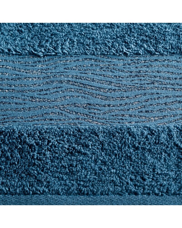 Ręcznik bawełna 30x50 Amber ciemnoturkusowy Eurofirany