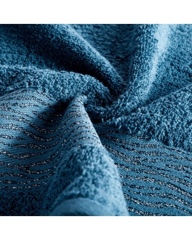 Ręcznik bawełna 50x90 Amber ciemnoturkusowy Eurofirany