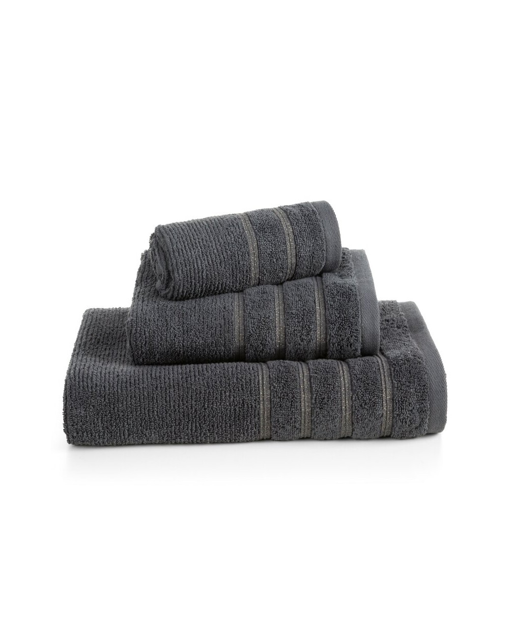 Ręcznik bawełna 70x140 Amira stalowy Eurofirany