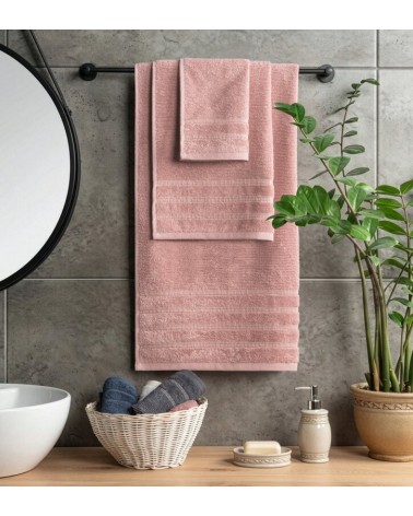 Ręcznik bawełna 50x90 Amira pudrowy Eurofirany