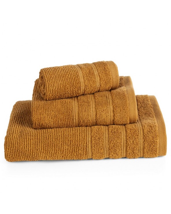 Ręcznik bawełna 30x50 Amira musztardowy Eurofirany