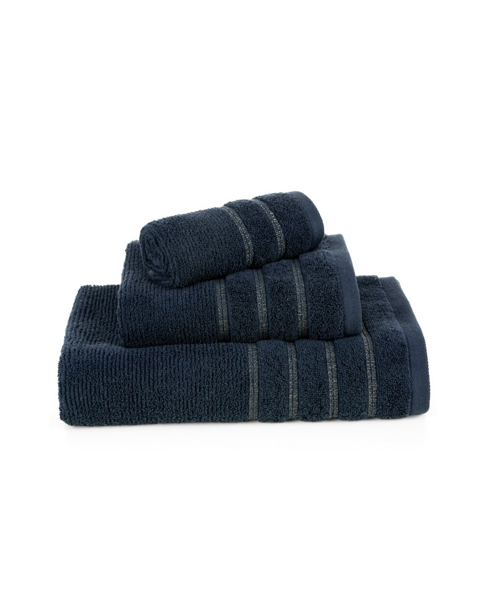 Ręcznik bawełna 30x50 Amira granatowy Eurofirany