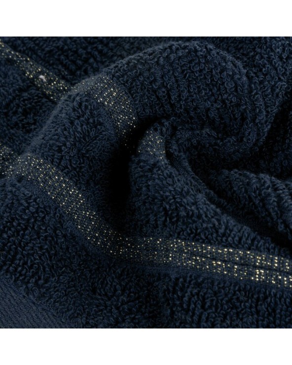 Ręcznik bawełna 30x50 Amira granatowy Eurofirany