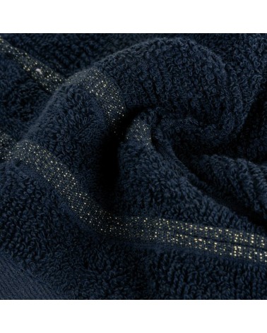 Ręcznik bawełna 30x50 Amira granatowy Eurofirany