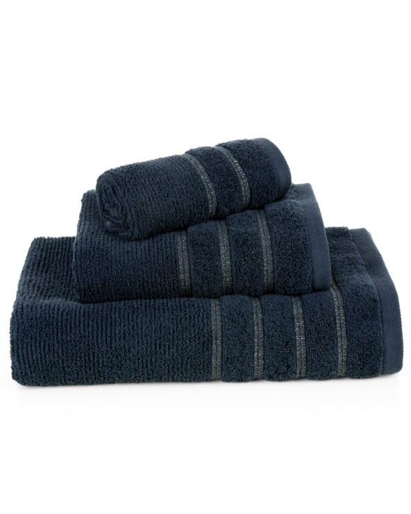 Ręcznik bawełna 50x90 Amira granatowy Eurofirany