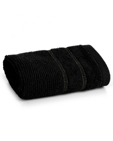 Ręcznik bawełna 30x50 Amira czarny Eurofirany