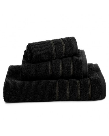 Ręcznik bawełna 50x90 Amira czarny Eurofirany