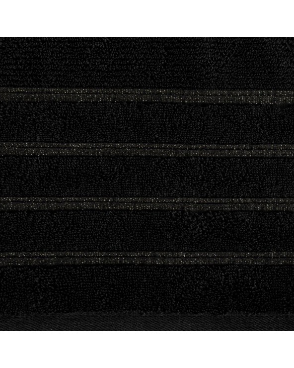Ręcznik bawełna 70x140 Amira czarny Eurofirany
