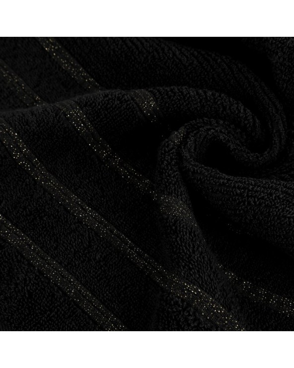 Ręcznik bawełna 70x140 Amira czarny Eurofirany